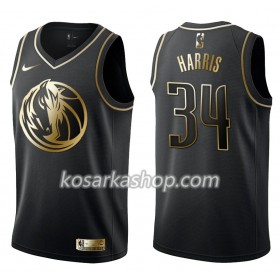 Dres Dallas Mavericks Devin Harris 34 Nike Crna Golden Edition Swingman